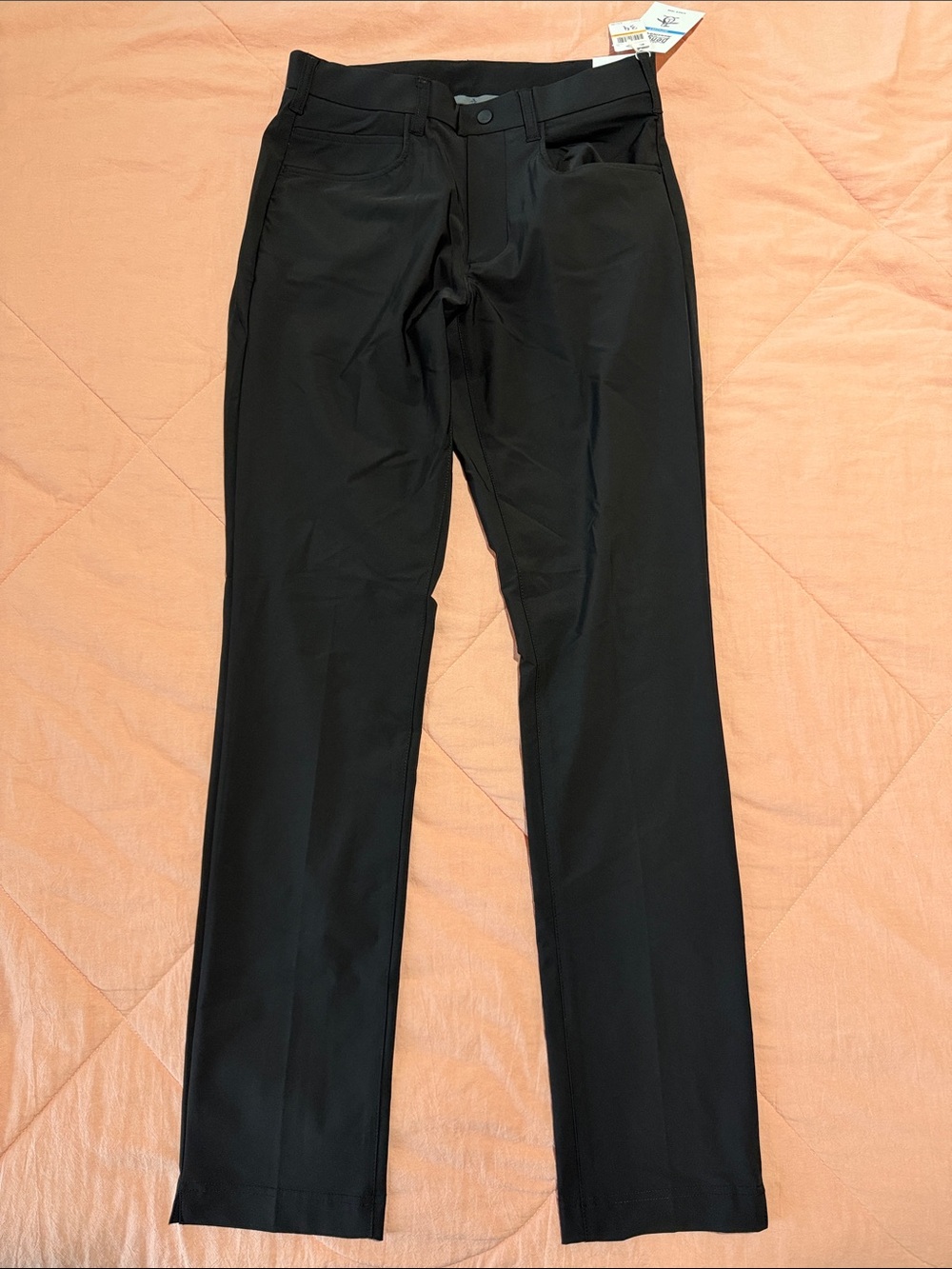 Original Penguin Men's Black Stretch Golf/Dress Pants
